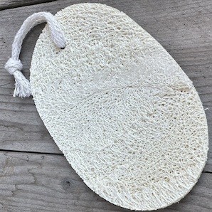 Luffa Schwamm Peeling Pad - plastikfreier Naturschwamm 1 Stck.
