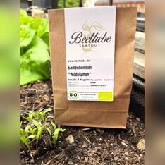 "Wildblumen" Samenbomben mit Bio Saatgut