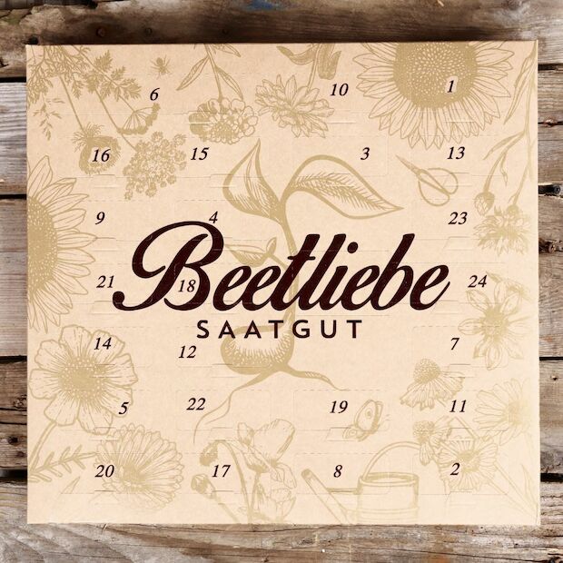 BIO Blumensamen Adventskalender 2025 (inkl. alter Sorten)