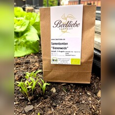 "Bienenweide" Samenbomben mit Bio Saatgut