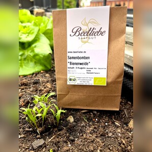"Bienenweide" Samenbomben mit Bio Saatgut