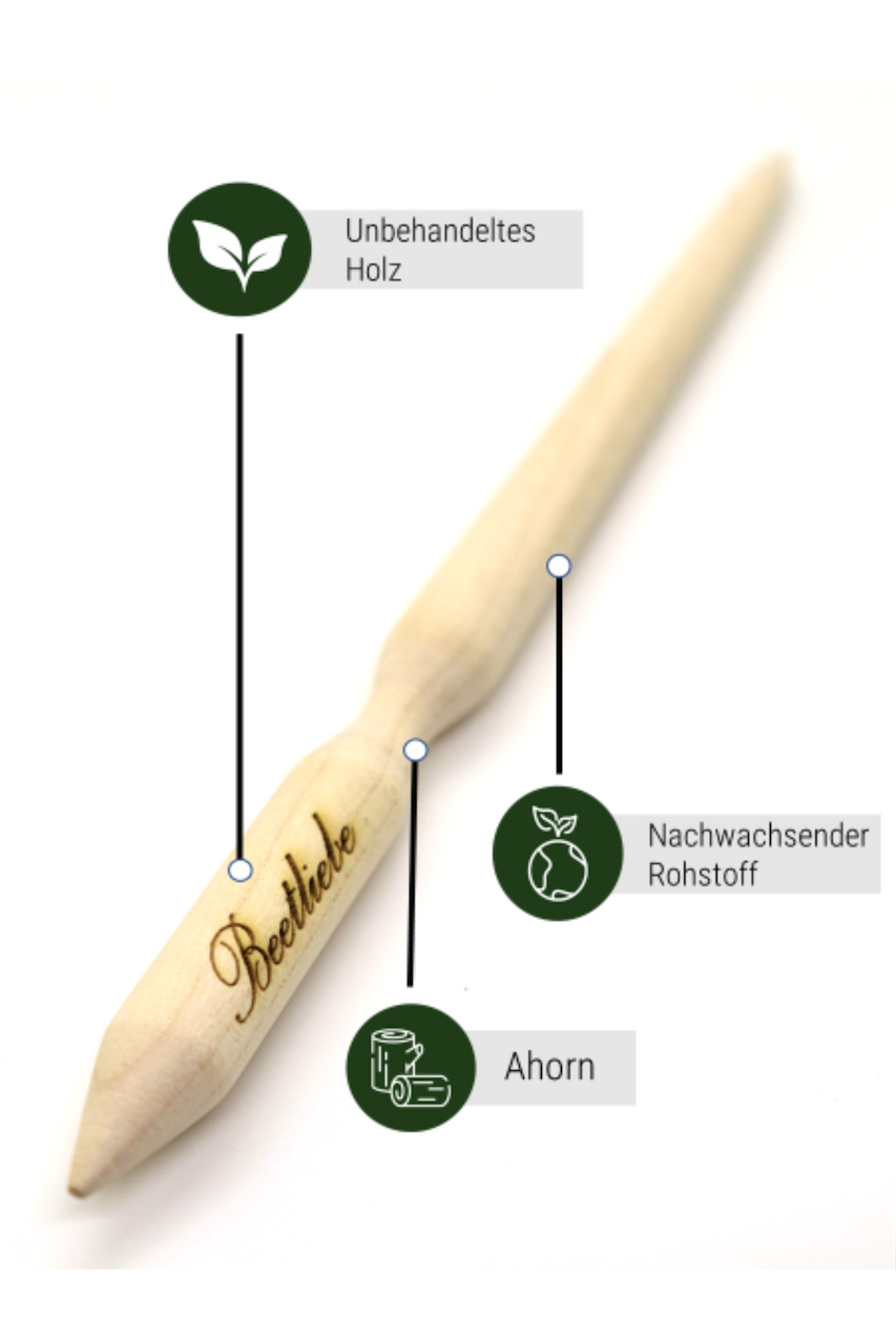 Pikierstab "Ahorn" -Pikierstab aus Holz