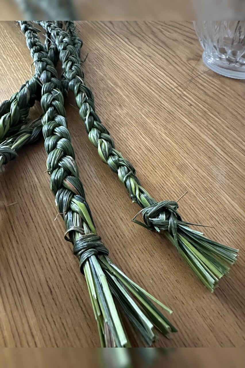 Räucherzopf aus Mariengras