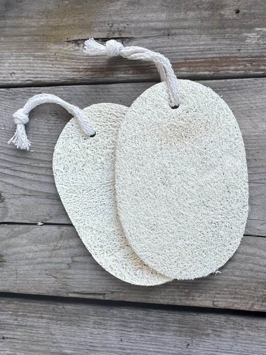 Luffa Schwamm Peeling Pad - plastikfreier Naturschwamm 1 Stck.