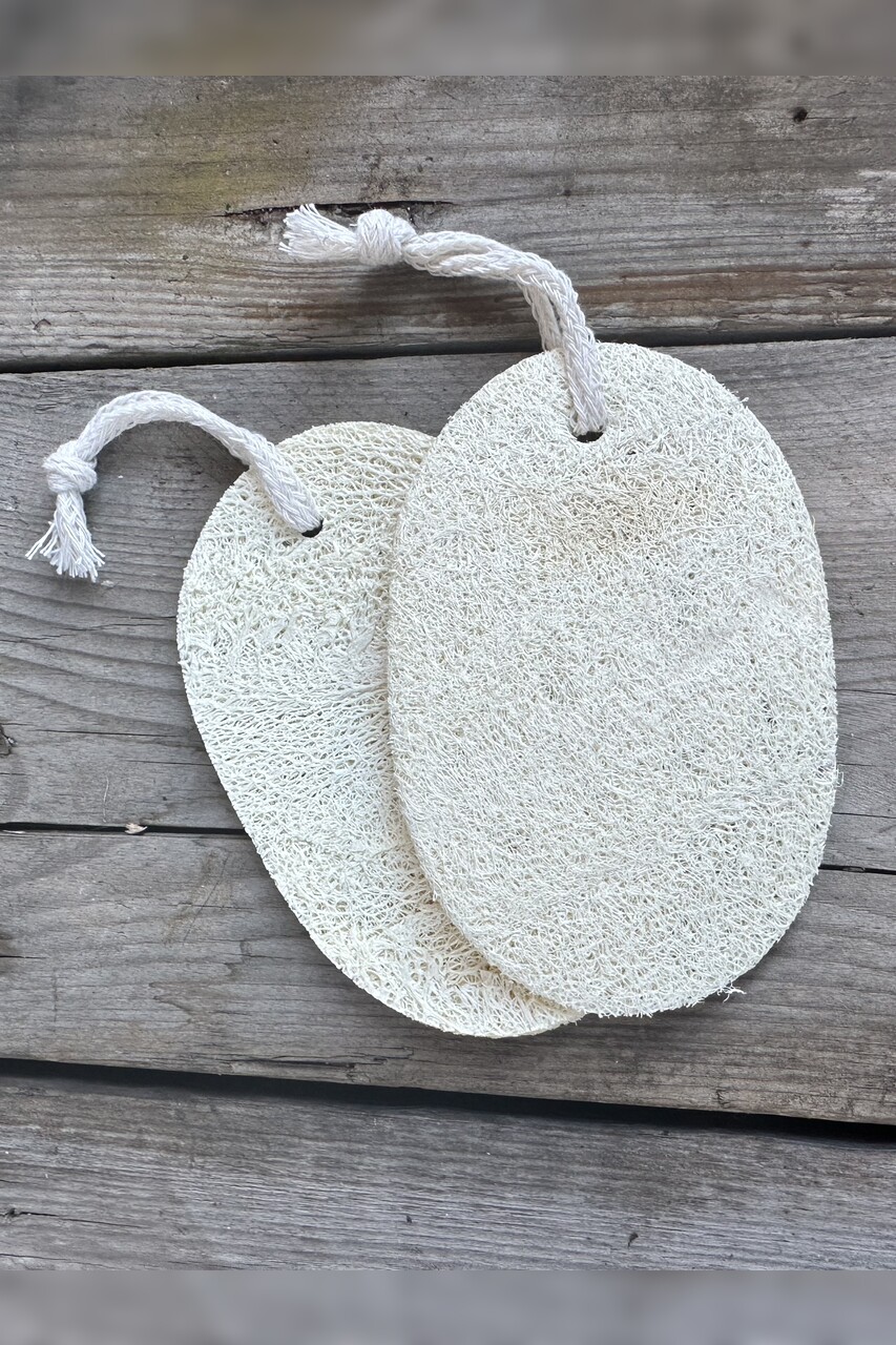 Luffa Schwamm Peeling Pad - plastikfreier Naturschwamm 1 Stck.