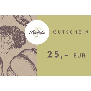 Beetliebe Wertgutschein - Onlinegutschein zum Ausdrucken