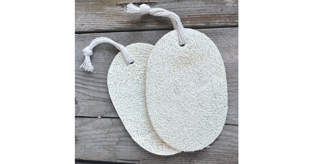 6er Set Luffa Spülschwämme – Kompostierbar, Plastikfrei, Kratzfrei & Geruchsneutral