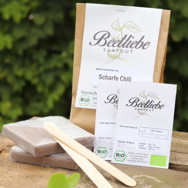 Anzucht-Set "scharfe Chili" [50, 53]