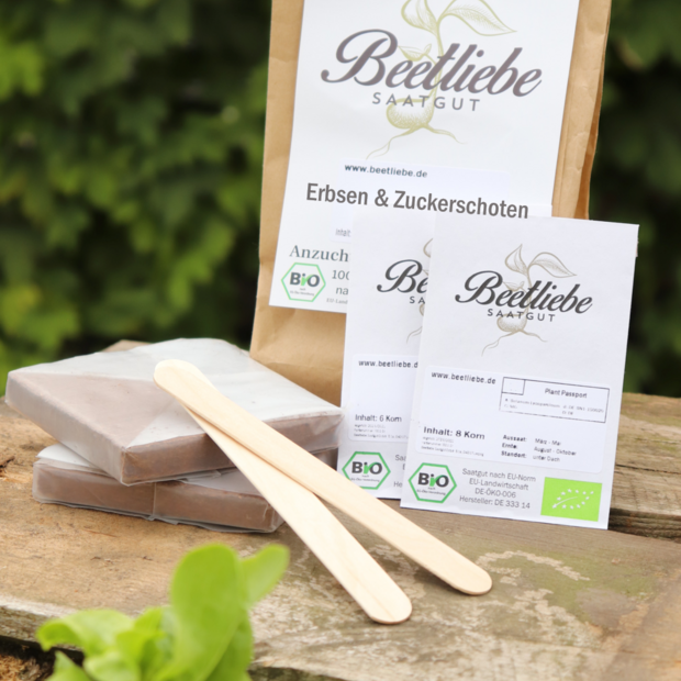 Anzucht-Set "Erbsen & Zuckerschoten" [66, 68]