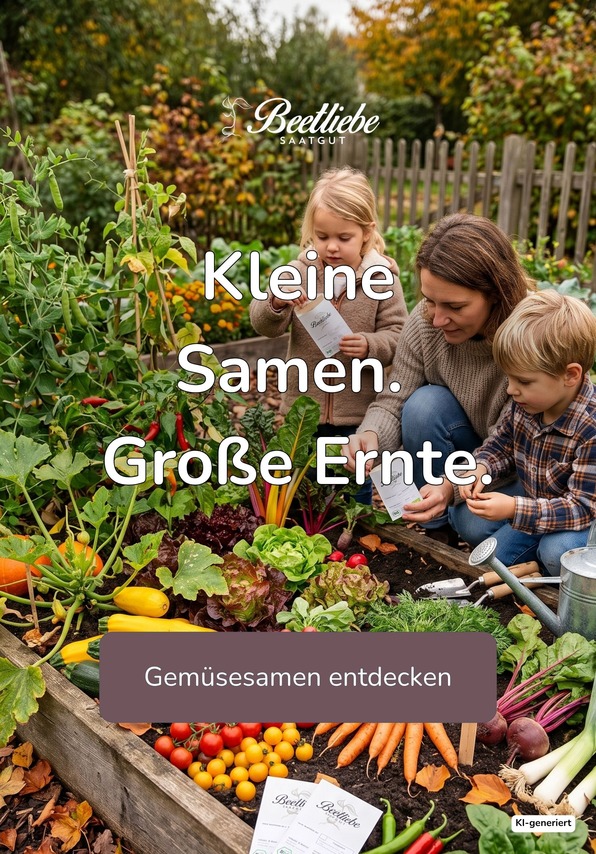 Kleine Samen. Große Ernte. | ©Beetliebe