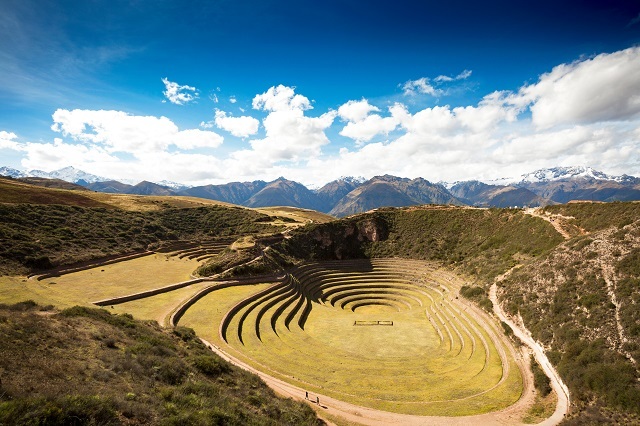 Die Moray-Terrassen in Peru