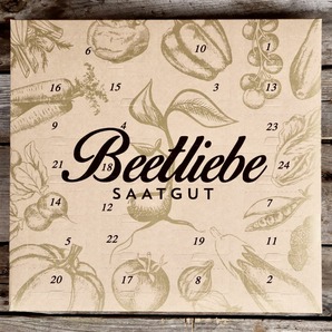 BIO Gemüsesamen Adventskalender 2025 (inkl. alter Sorten)
