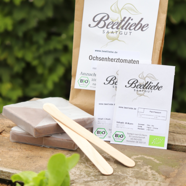 Anzucht-Set "Ochsenherztomaten" [45, 54]