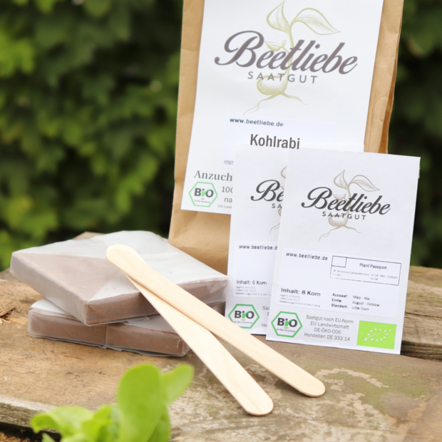 Anzucht-Set "Kohlrabi" [43, 44]