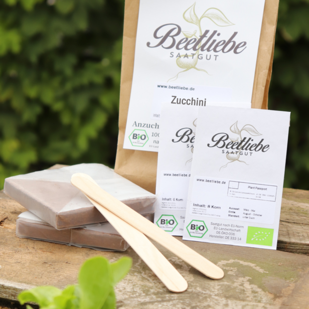 Anzucht-Set "Zucchini" [110, 112]