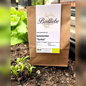"Kornfeld" Samenbomben mit Bio Saatgut