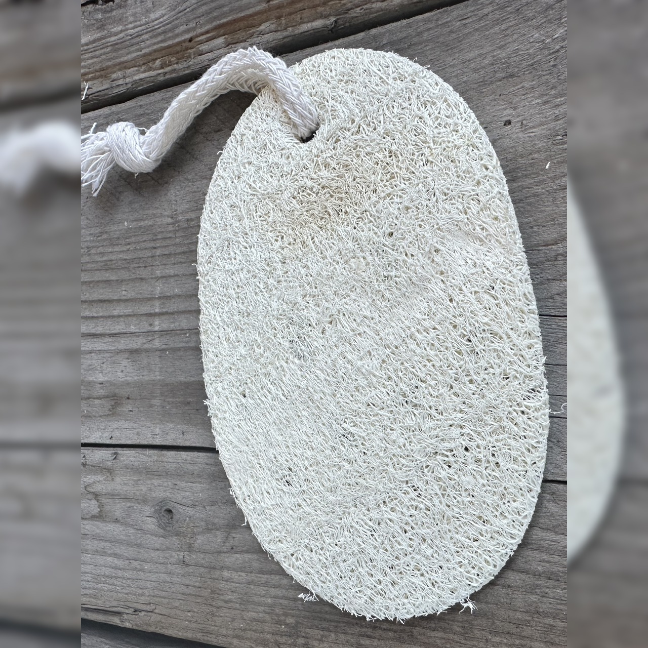 Luffa Schwamm Peeling Pad - plastikfreier Naturschwamm 1 Stck.