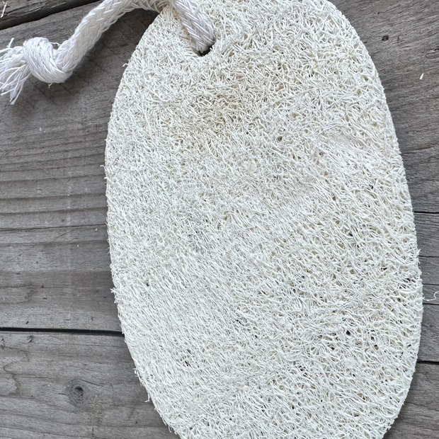 Luffa Schwamm Peeling Pad - plastikfreier Naturschwamm 1 Stck.