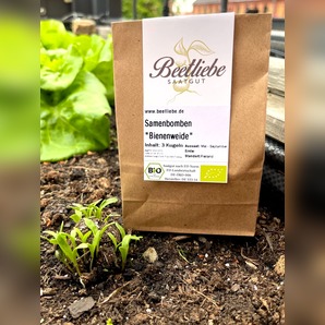 "Bienenweide" Samenbomben mit Bio Saatgut
