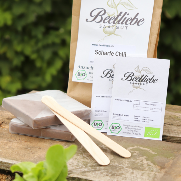 Anzucht-Set "scharfe Chili" [50, 53]