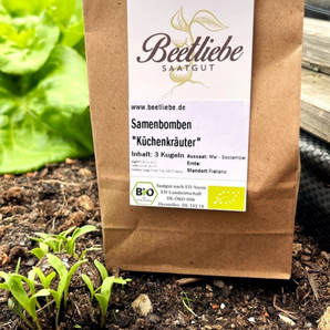 "Küchenkräuter" Samenbomben mit Bio Saatgut
