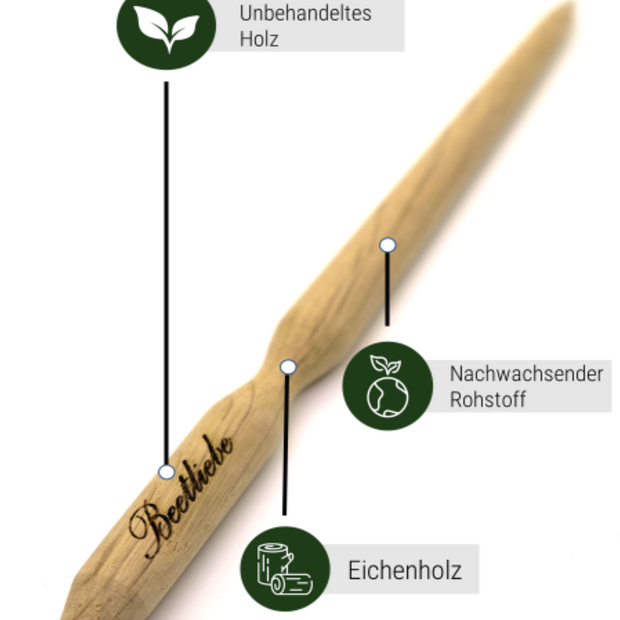 Pikierstab aus Holz
