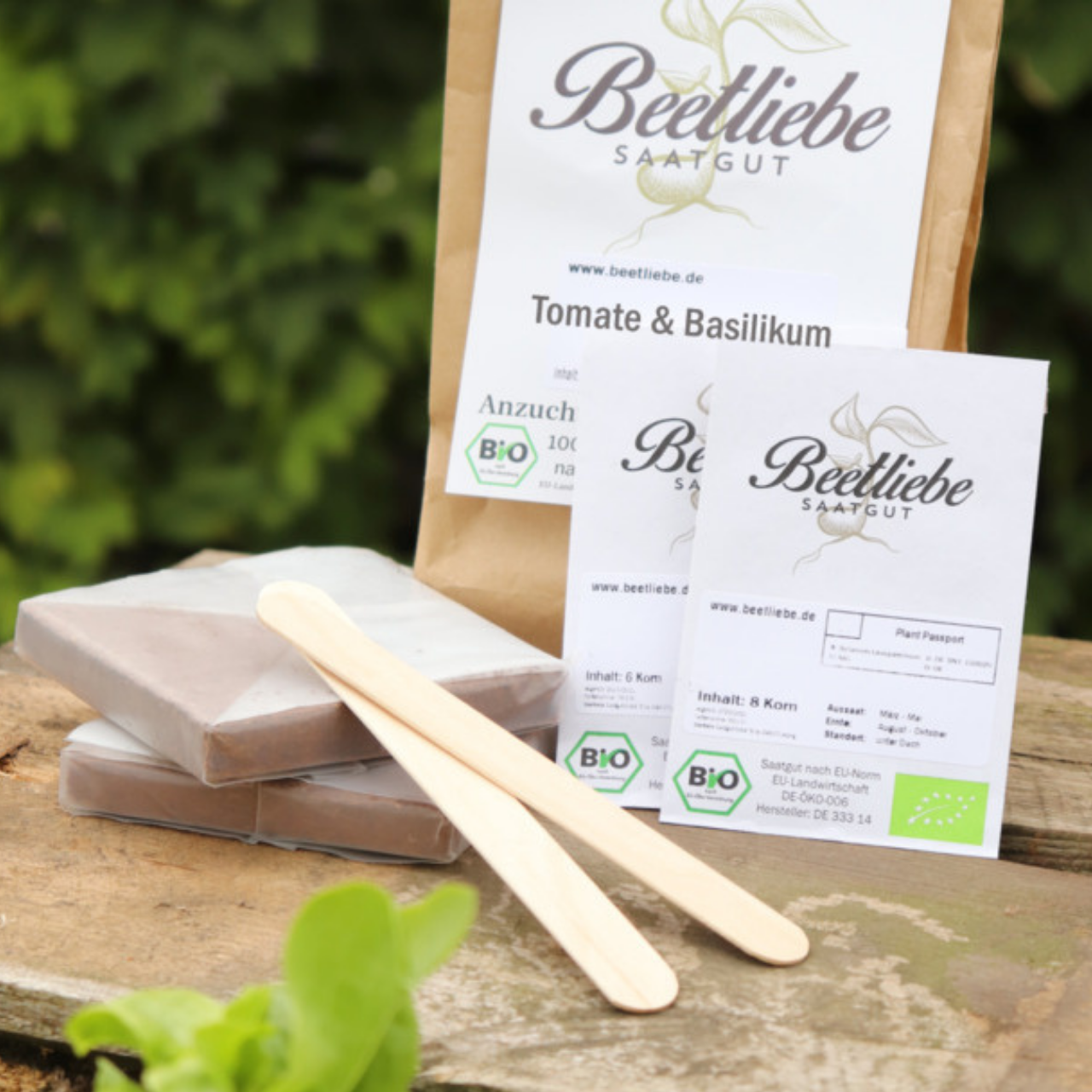 Anzucht-Set "Tomate & Basilikum" [2001, 4007]