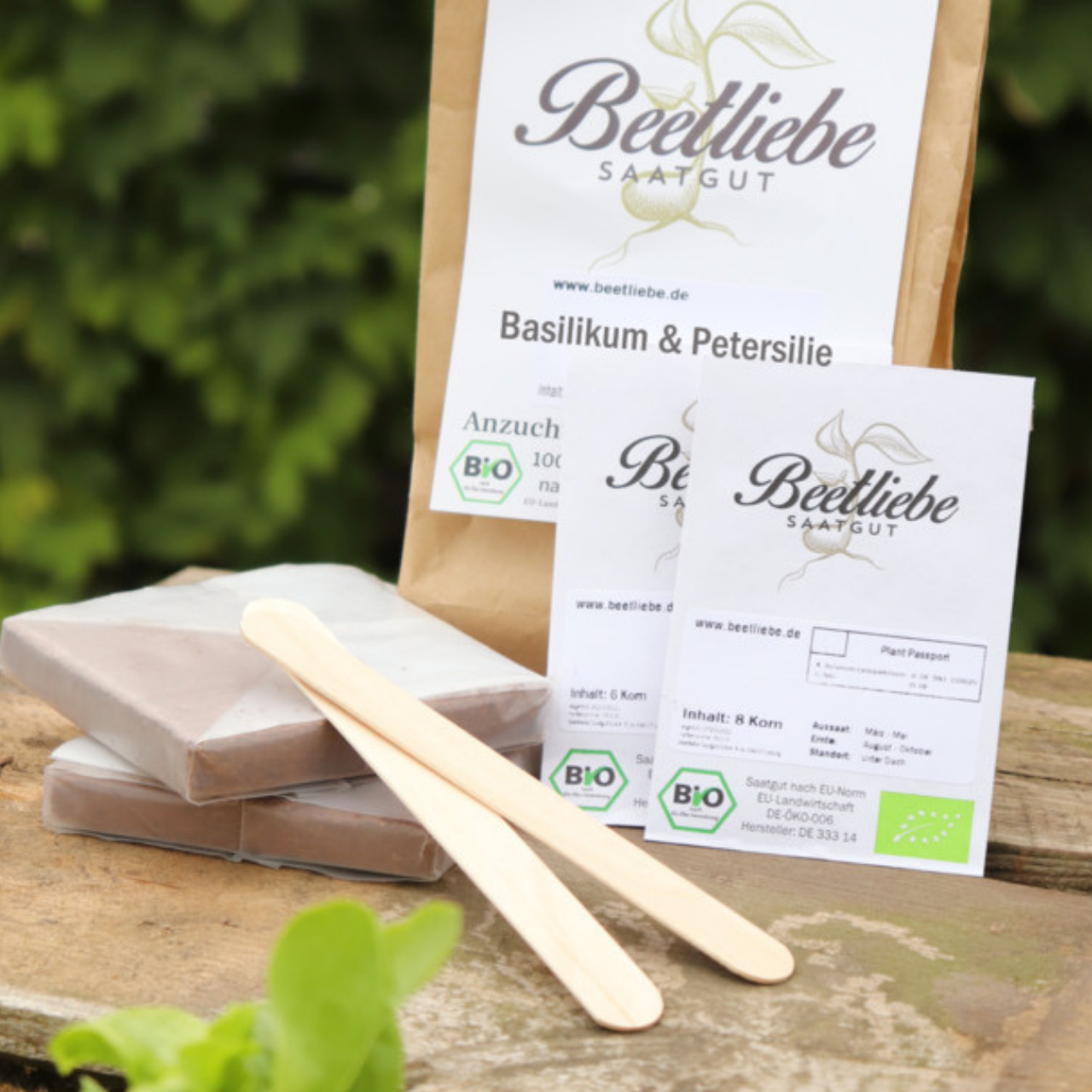 Anzucht-Set "Basilikum & Petersilie" [4006, 4007]