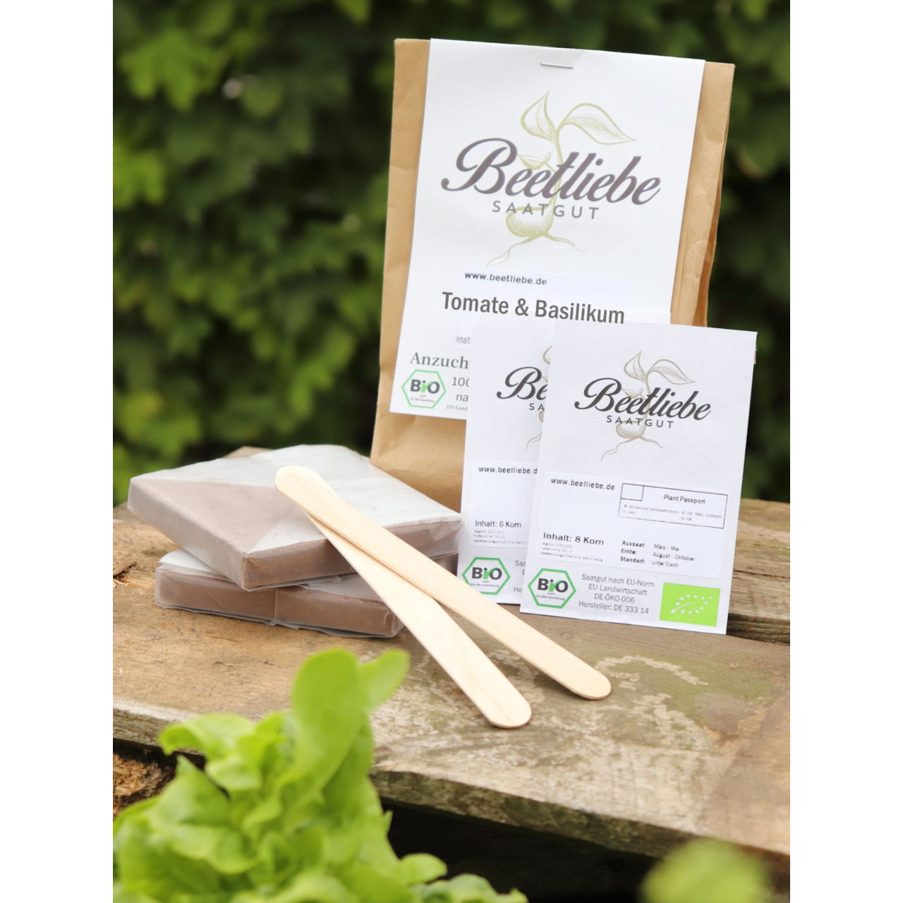 Anzucht-Set "Tomate & Basilikum" [2001, 4007]