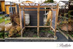 Bild von Selbstgebautes Tomatenhaus