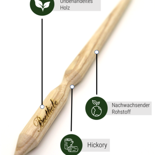 Pikierstab aus Holz